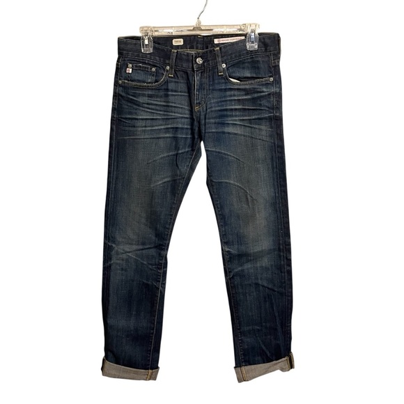AG Adriano Goldschmied Jeans Women’s Size 27R the Tomboy Boyfriend Fit Denim - Picture 1 of 9